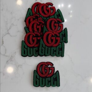 Red and Green Embroidered Patches Iron On 8
